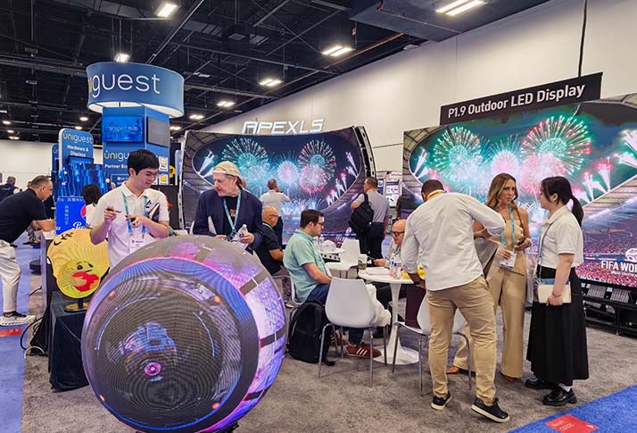 InfoComm USA 2026 Concludes Successfully: apexls’ Three Innovative LED Display Solutions Make a Strong Impression on the Global AV Market