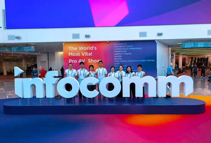 The Apexls team at InfoComm